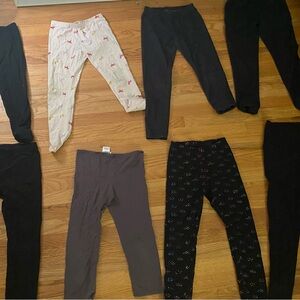 Girls pants/leggings bundle size 10-12